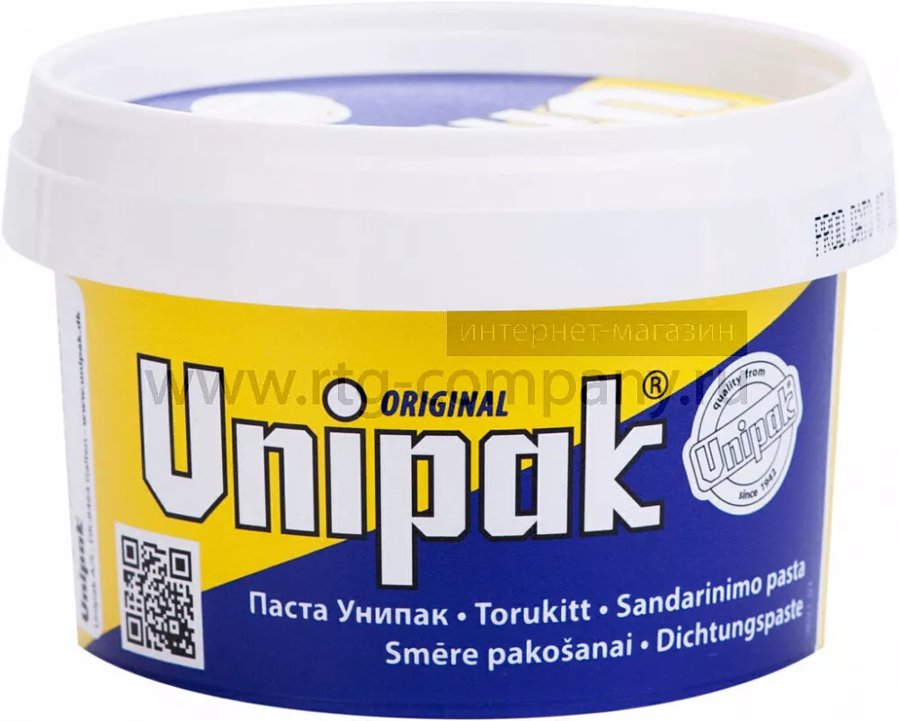 Unipak. Унипак паста 360гр. Паста герметизирующая Unipak 25 гр. Унипак 360 гр. Паста 360гр. "Unipak" уплотнительная 5552.